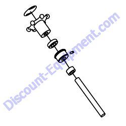 20819 PITCH CONTROL HAND WHEEL ASSEMBLY Multiquip Whiteman HDA Series Walk-Behind Trowel