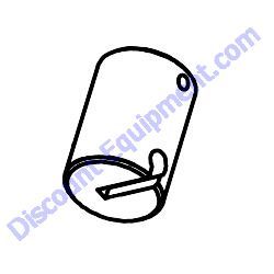 20269 BLOCK CABLE SLIDE Multiquip Whiteman JH55C JH90C JS60C Walk-Behind Trowel