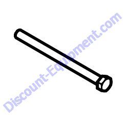 22167 SCREW HHC 3/8"-16 X 6.5" Multiquip Whiteman JH55C JH90C JS60C Walk-Behind Trowel