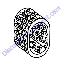 17210Z4M821 (17210ZE1517) ELEMENT AIR CLEANER Multiquip Whiteman J3036H55 Walk-Behind Trowel